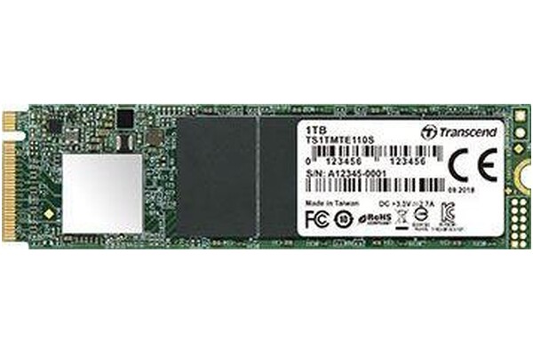 Dysk wewnętrzny Transcend TS256GMTE110S 110S SSD M.2 NVMe 256GB