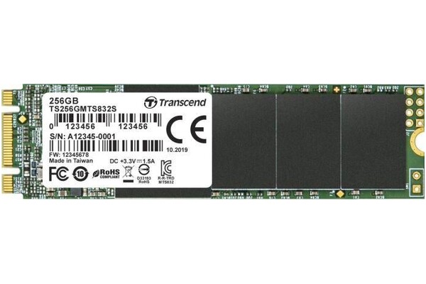 Dysk wewnętrzny Transcend TS256GMTS832S MTS832S SSD M.2 NVMe 256GB