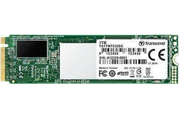 Dysk wewnętrzny Transcend TS1TMTE220S 220S SSD M.2 NVMe 1TB