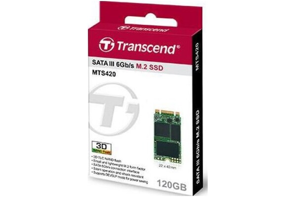 Dysk wewnętrzny Transcend TS120GMTS420 MTS420 SSD M.2 NVMe 120GB
