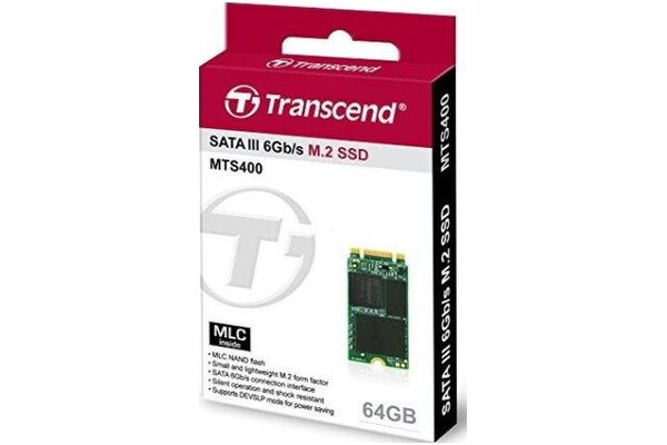 Dysk wewnętrzny Transcend TS64GMTS400S MTS400 SSD M.2 NVMe 64GB