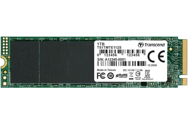 Dysk wewnętrzny Transcend TS1TMTE112S 112S SSD M.2 NVMe 1TB