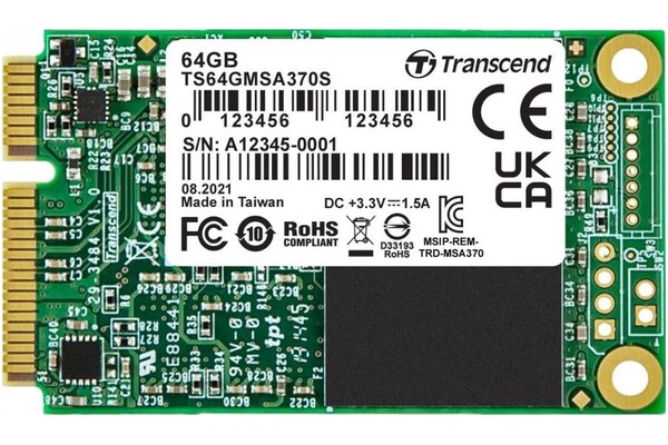Dysk wewnętrzny Transcend TS64GMSA370S 370S SSD SATA 64GB