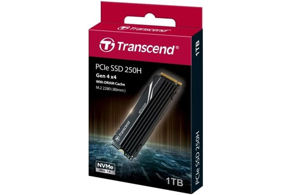 Dysk wewnętrzny Transcend TS1TMTE250H 250H SSD M.2 NVMe 1TB