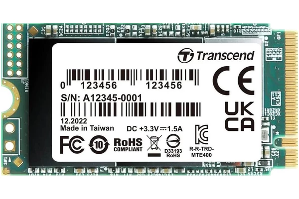 Dysk wewnętrzny Transcend TS512GMTE400S 400S SSD M.2 NVMe 512GB