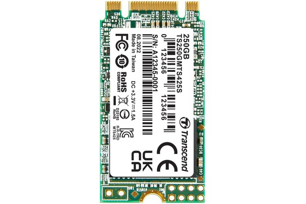 Dysk wewnętrzny Transcend TS250GMTS425S MTS425S SSD M.2 NVMe 250GB