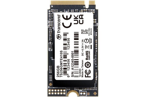 Dysk wewnętrzny Transcend TS256GMTE410S 410S SSD M.2 NVMe 256GB