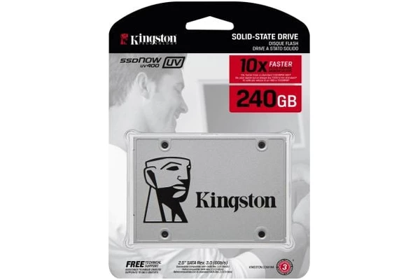 Dysk wewnętrzny Kingston UV400 SSD SATA (2.5") 240GB