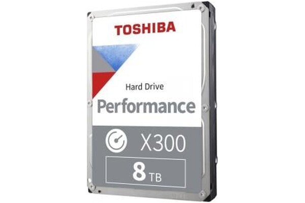 Dysk wewnętrzny TOSHIBA HDWR480UZSVA X300 Performance HDD SATA (3.5") 8TB