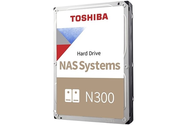 Dysk wewnętrzny TOSHIBA HDWG480UZSVA N300 HDD SATA (3.5") 8TB