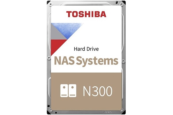 Dysk wewnętrzny TOSHIBA HDWG480UZSVA N300 HDD SATA (3.5") 8TB