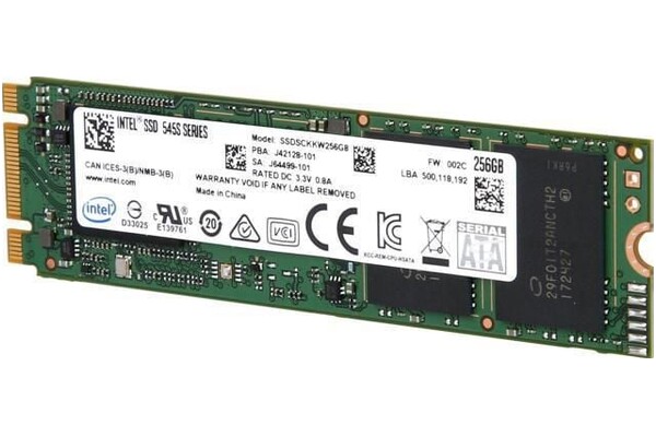 Dysk wewnętrzny Intel 545S SSD M.2 NVMe 256GB
