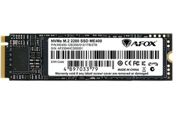 Dysk wewnętrzny AFOX ME400 SSD M.2 NVMe 2TB