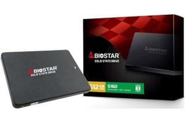 Dysk wewnętrzny BIOSTAR S160 SSD SATA (2.5") 512GB