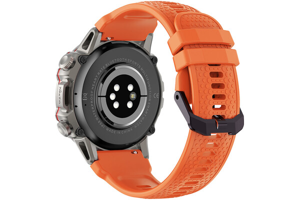 Smartwatch KIANO Watch 1.51" czarno-pomarańczowy