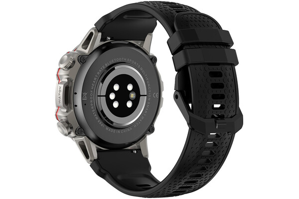 Smartwatch KIANO Watch 1.51" czarno-pomarańczowy