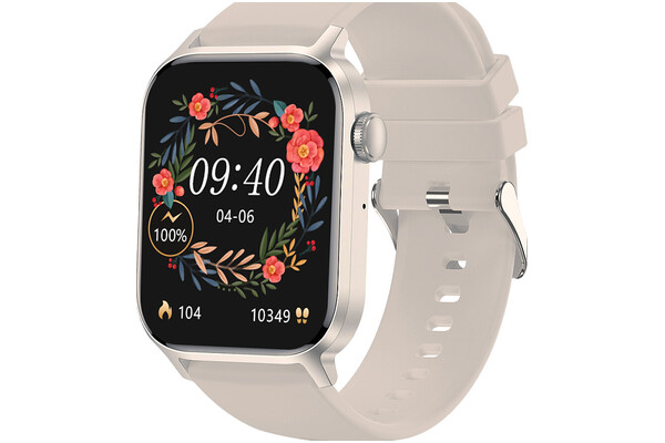 Smartwatch KIANO Watch 1.91" beżowy
