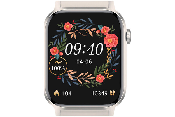 Smartwatch KIANO Watch 1.91" beżowy