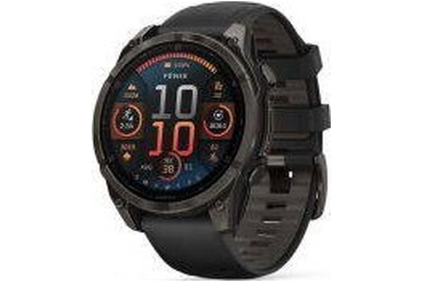 Smartwatch Garmin Fenix 8 czarny
