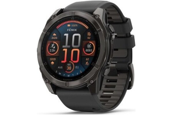 Smartwatch Garmin Fenix 8 Sapphire czarny
