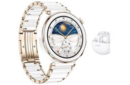 Smartwatch Huawei Watch GT 5 Elegant Pro 1.32" biało-złoty