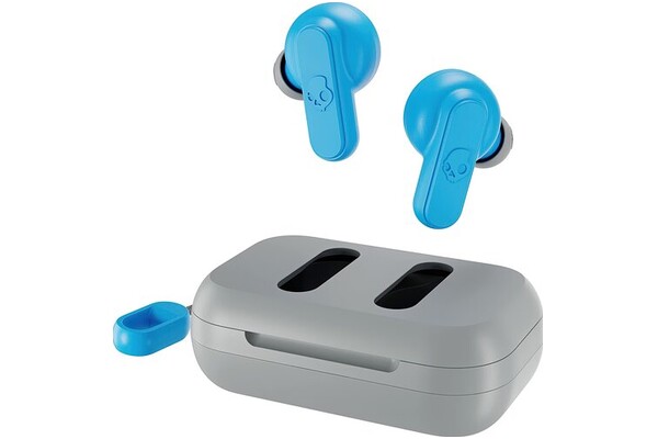 Słuchawki Skullcandy Dime 2 Dokanałowe Bezprzewodowe niebiesko-szary