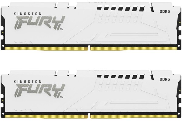 Pamięć RAM Kingston Fury White Beast 32GB DDR5 5200MHz Z radiatorem 1.25V 36CL