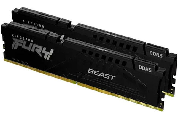 Pamięć RAM Kingston Fury Beast 64GB DDR5 6000MHz Z radiatorem 1.35V 30CL