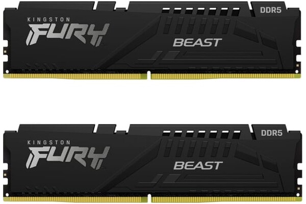 Pamięć RAM Kingston Fury Black Beast 16GB DDR5 5200MHz Z radiatorem 1.25V 40CL
