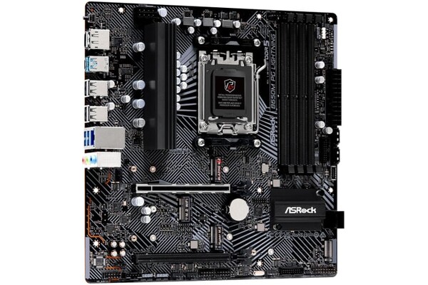 Płyta główna ASrock B650M Phantom Gaming Lightning Socket AM5 AMD B650 miniATX