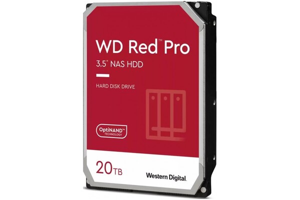 Dysk wewnętrzny WD WD201KFGX Red Pro HDD SATA (3.5") 20TB