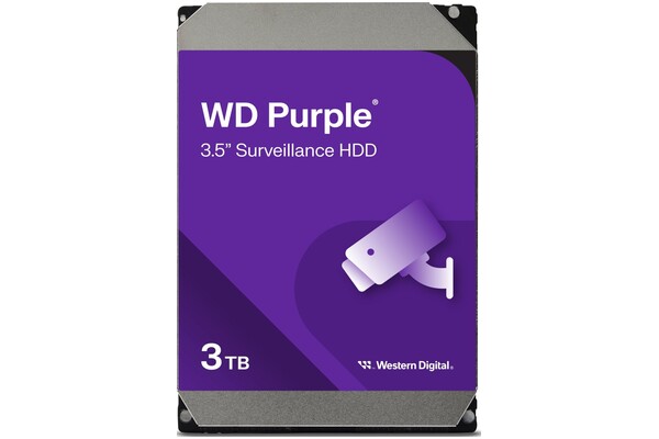 Dysk wewnętrzny WD WD30PURX Purple HDD SATA (3.5") 3TB