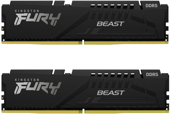 Pamięć RAM Kingston Fury Black Beast 16GB DDR5 6000MHz Z radiatorem 1.35V 40CL