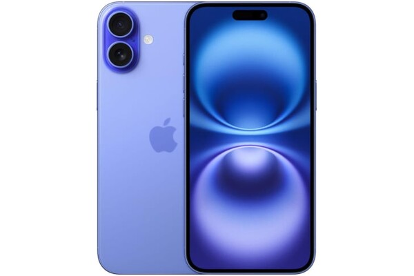 Smartfon Apple iPhone 16 Plus 5G niebieski 6.7" 8GB/512GB