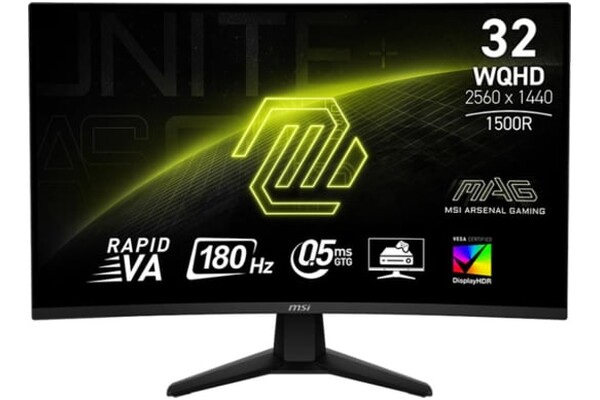 Monitor 31.5" MSI MAG MAG 32CQ6F czarny