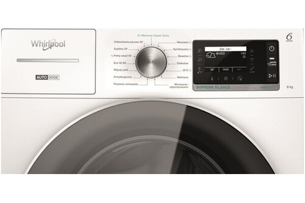 Pralka Whirlpool W8X89AD Supreme Silence 8.0kg 1400obr./min