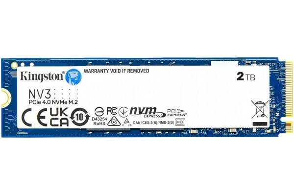 Dysk wewnętrzny Kingston NV3 SSD M.2 NVMe 4TB