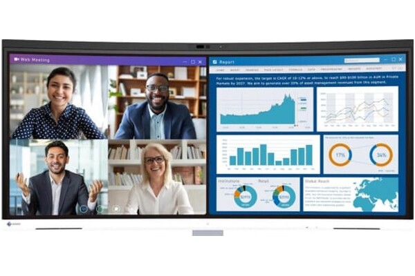 Monitor 34.1" EIZO FlexScan EV3450XC biały