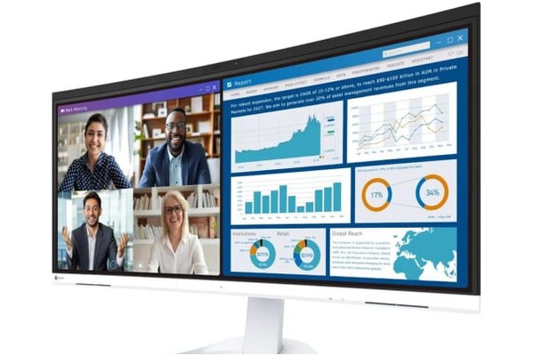 Monitor 34.1" EIZO FlexScan EV3450XC biały