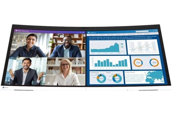 Monitor 34.1" EIZO FlexScan EV3450XC biały