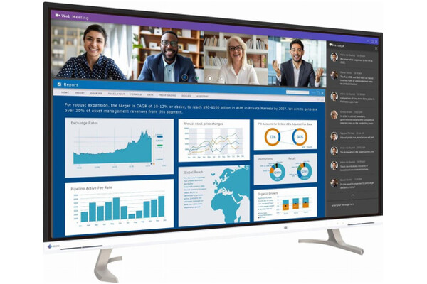 Monitor 42.5" EIZO FlexScan EV4340X biały