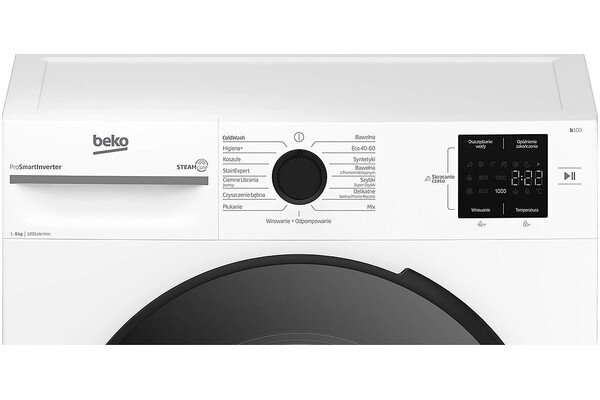 Pralka Beko BM1WFU36235WDC SteamCure 6.0kg 1200obr./min
