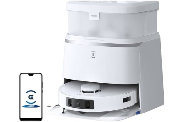 Odkurzacz ECOVACS T30 Deebot Deebot Omni Pro robot sprzątający z pojemnikiem srebrny