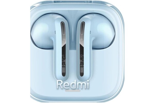 Słuchawki Xiaomi Redmi Buds 6 Active Douszne Bezprzewodowe Niebiesko-przezroczysty