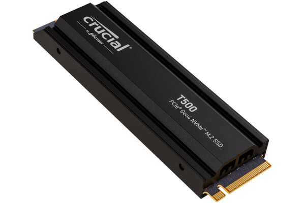 Dysk wewnętrzny Crucial T500 Heatsink SSD M.2 NVMe 4TB