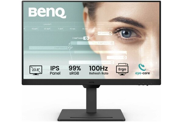 Monitor 23.8" BenQ GW2490T czarny