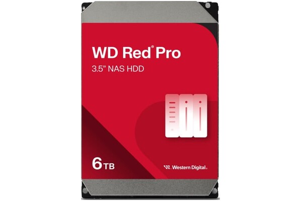 Dysk wewnętrzny WD WD6005FFBX Red Pro HDD SATA (3.5") 6TB