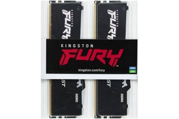 Pamięć RAM Kingston Fury Beast RGB 64GB DDR5 6400MHz Z radiatorem 1.4V 32CL