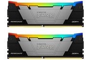 Pamięć RAM Kingston Fury Renegade RGB KF446C19RB2AK216 16GB DDR4 4600MHz Z radiatorem 1.35V 19CL