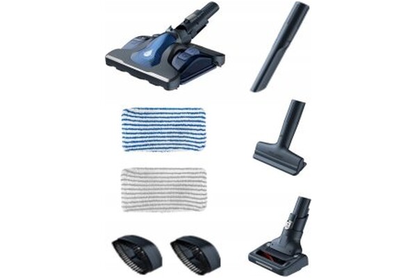 Odkurzacz Tefal TY98C0 X-Force 12.60 Flex Aqua pionowy bezworkowy niebieski